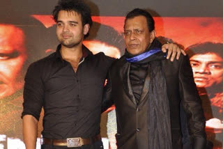 Mithun Chakraborty and his son
