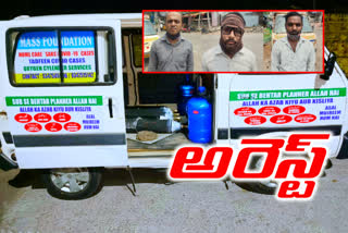 oxygen black markers arrested by Telangana police