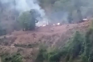 Myanmar guerrillas capture govt base; airstrikes follow