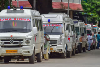 കൊവിഡ് പ്രതിരോധം  ആംബുലൻസ്  AMBULANCE  alappuzha  ആലപ്പുഴ