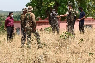 search operation in Naxal-affected area in Chaibasa