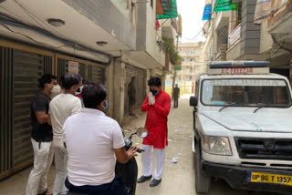 Burari MLA Sanjeev Jha cremated the dead