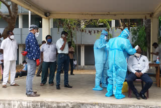 Corona tests for counting staff