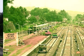 Woman jumps out of train