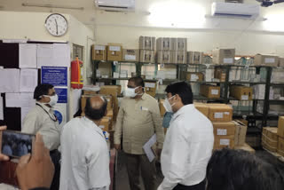 झुंझुनू हिंदी न्यूज, Joint director inspects BDK hospital