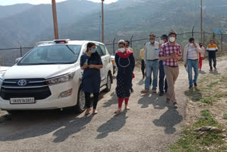 Tehri DM inspected Covid Center