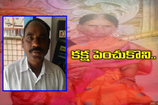 Accused of beheading an old woman in Khammam district