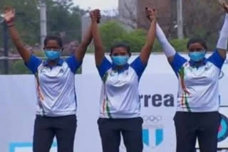 Comolica Bari won gold in Archery World Cup