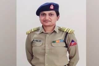 first woman officer for road project