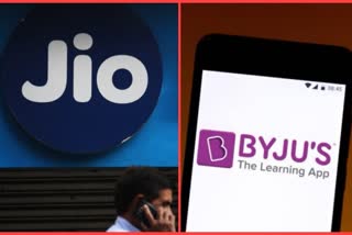 jio platforms, byju's in time's first list