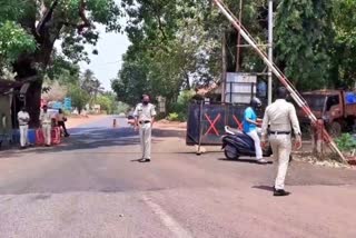 Strict action near Majali check post