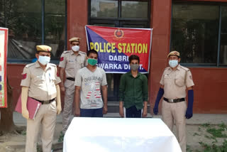 Dabri police arrested two accused of theft