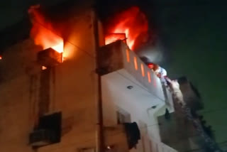 fire in rajouri garden flat