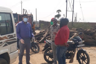 deputy municipal commissioner inspects harmu mukti dham and swarnarekha ghaghra in ranchi