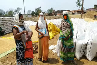 self-help-group-women-are-assisting-in-wheat-procurement