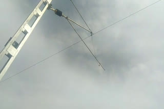 Rail electric wire cut in Jhalawar, झालावाड़ में रेल बिजली तार कटा
