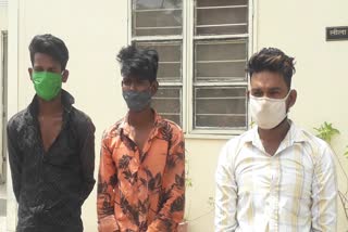 3 robbers arrested in jodhpur, लूट करने वाले 3 युवक गिरफ्तार