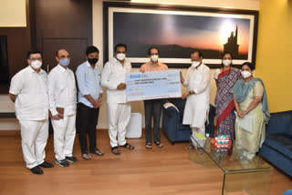 NCP provides Rs 2 crore to cm relief fund