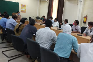 Karauli District Collector Siddharth Sihag Review Meeting