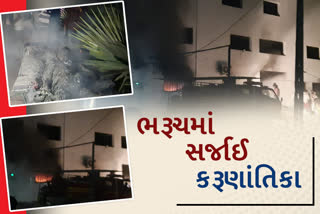 ભરૂચની પટેલ વેલ્ફેર કોવિડ હોસ્પિટલમાં મધ્યરાત્રીએ  ભીષણ આગ, 12 દર્દી સહિત 14ના મોત