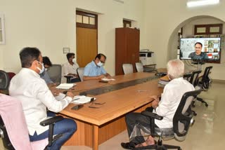 DCM Ashwathanarayana meeting with Toyota Kirloskar in ramanagar