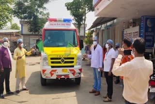 mla gave an ambulance