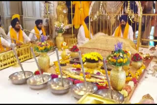 ਸ੍ਰੀ ਗੁਰੂ ਤੇਗ ਬਹਾਦਰ ਜੀ ਦੇ ਪ੍ਰਕਾਸ਼ ਪੁਰਬ ਤੇ ਸੱਚਖੰਡ ਸ੍ਰੀ ਦਰਬਾਰ ਸਾਹਿਬ ' ਚ ਰੌਣਕ