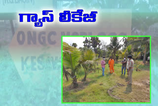 gas leakage in east godavari