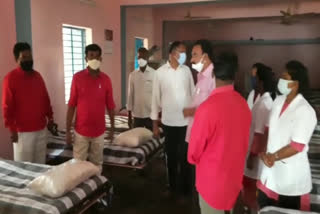 cpm covid care center in anantapuram