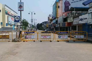 shivamogga-main-roads-are-closed-in-wake-of-curfew