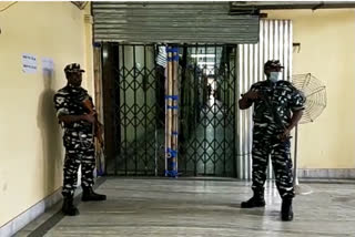 bengal election 2021 Impeccable security at the counting centers in Howrah