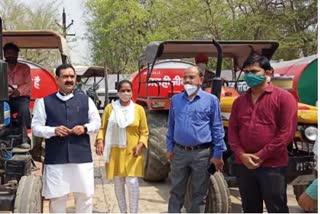 Home minister Datia visit