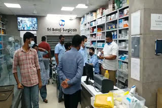 vigilance officers rides on medical stores