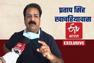 Transport Minister Pratap Singh Khachariwas interview