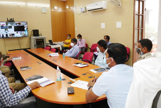 Chief Secretary holds review meeting