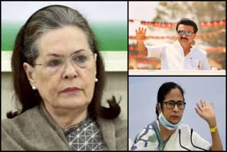 Sonia Gandhi congratulates Mamata Banerjee, MK Stalin for poll win