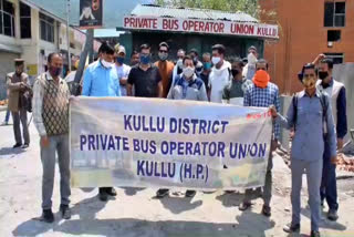 private bus operators strike