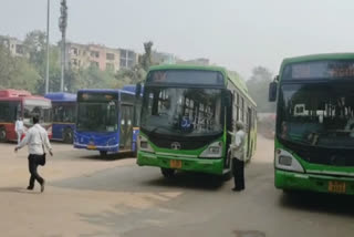 no corona safety at mehrauli bus terminal