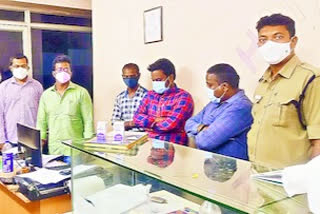 Seizure of Remdesivir injections in Rajahmundry