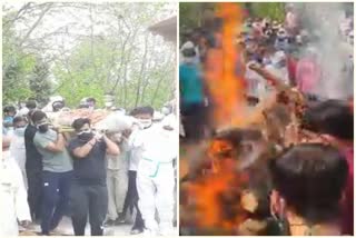 brijendra-singh-rathore-was-cremated-with-state-honors-in-niwari