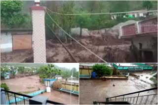 ഉത്തരാഖണ്ഡിൽ മേഘവിസ്ഫോടനം  cloudburst in uttarakhand  Uttarkashi  Several houses damaged