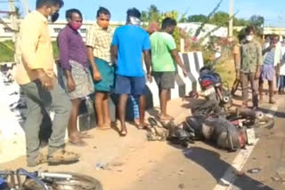 bike accident at nellore