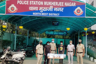 Mukherjee nagar police arrested two accused in delhi