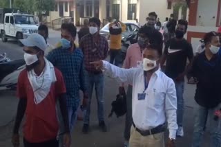 fight against women sweeper in Ajmer, protest against cleaning workers in Ajmer