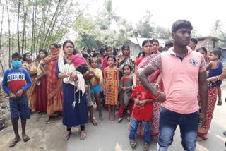 post poll vilence at burdwan, 60 bjp supporter families left home