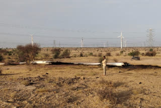 fire in wind power plant, fire in Jaisalmer wind power plant