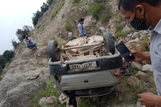 One killed three injured in Bhagwah Road Accident