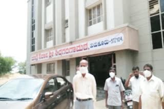 Covid care center started in Siddaganga Matt at Tumkur