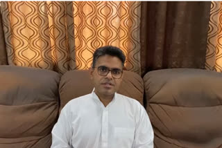 Janata Dal (United) leader Madhaw Anand, in a video message