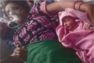 डॉक्टरों ने कराई सिजेरियन डिलेवरी, भीलवाड़ा समाचार,  2 delivery of corona infected pregnant women,  Gave birth to two children,  Doctors have delivered Caesarean delivery